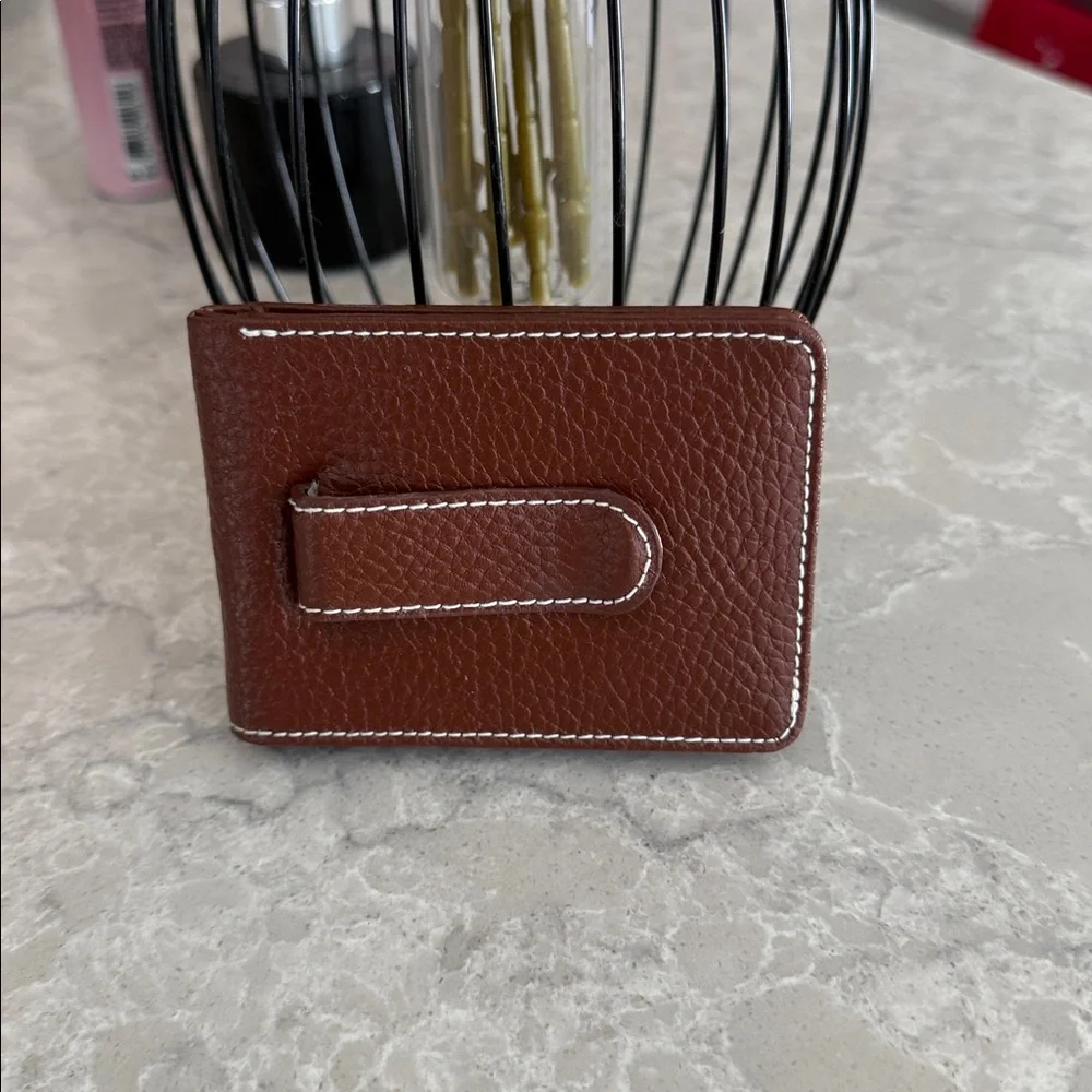 Genuine, leather men’s simple wallet